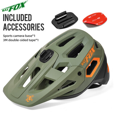 Cyklistická prilba BAT FOX MTB Horský bicykel Cross country Cyklistická prilba Pánska ľahká bezpečnostná cyklistická prilba casco bicicleta MTB