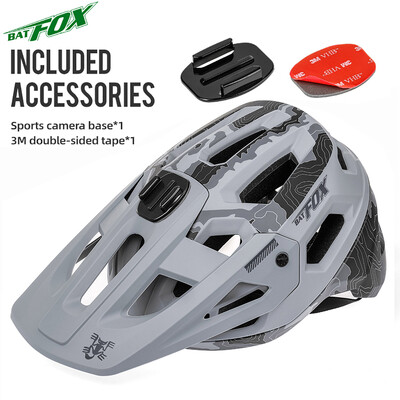 Cyklistická prilba BAT FOX MTB Horský bicykel Cross country Cyklistická prilba Pánska ľahká bezpečnostná cyklistická prilba casco bicicleta MTB