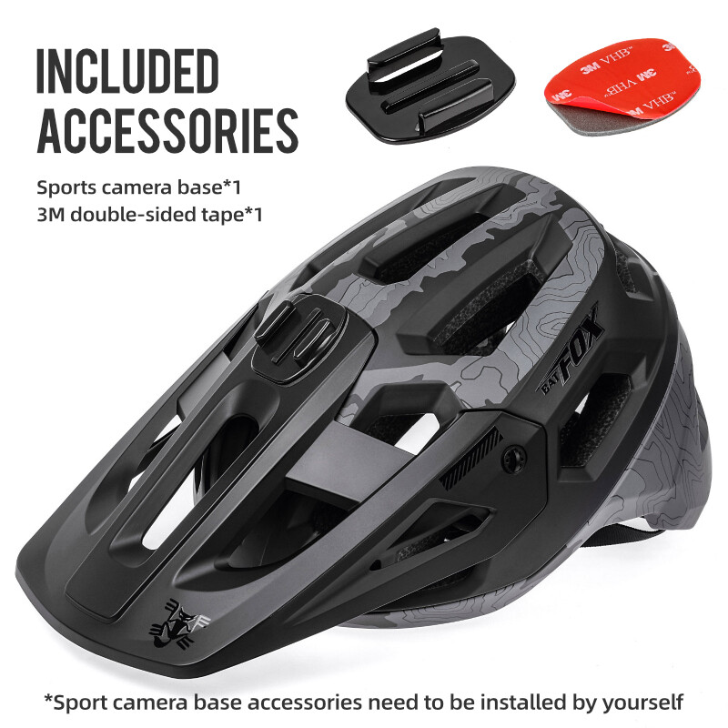 Cyklistická prilba BAT FOX MTB Horský bicykel Cross country Cyklistická prilba Pánska ľahká bezpečnostná cyklistická prilba casco bicicleta MTB