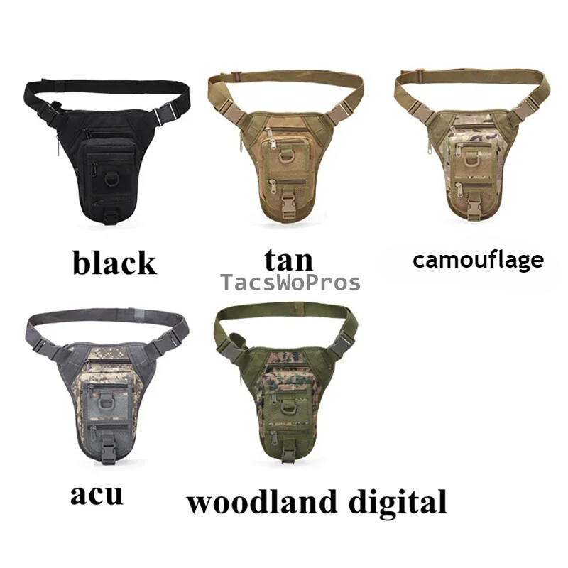 Τσάντες Tactical Drop Leg Ανδρικές Γυναικείες Πεζοπορία σε εξωτερικό χώρο Σκοποβολή Πακέτο μέσης κυνηγιού Ρυθμιζόμενο λουράκι τσάντα ιππασίας