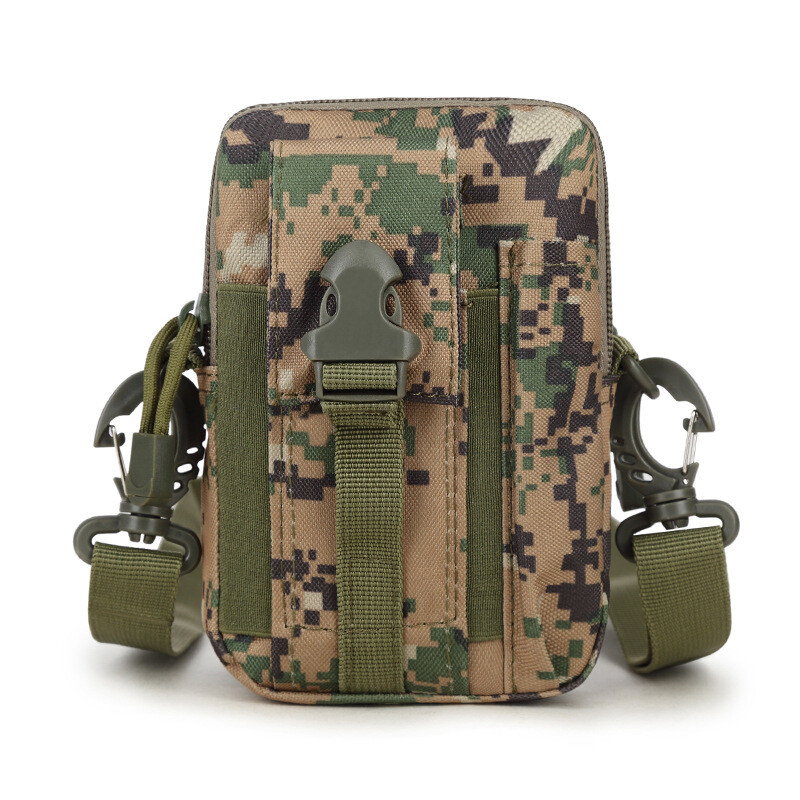 Τσάντα Tactical Sports Outdoor Τσάντα τρεξίματος με δερμάτινη ζώνη ανδρική και γυναικεία κρεμαστή τσάντα κινητό τηλέφωνο Mini Small Fanny Pack