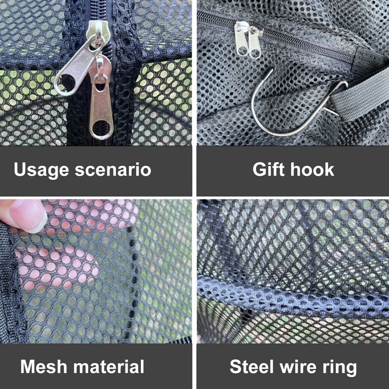 Troslojna mreža za sušenje ribe Mreža za sušenje protiv komaraca Jaka i izdržljiva mreža za suho sušenje Sušenje slane ribe Artefakt sušenja