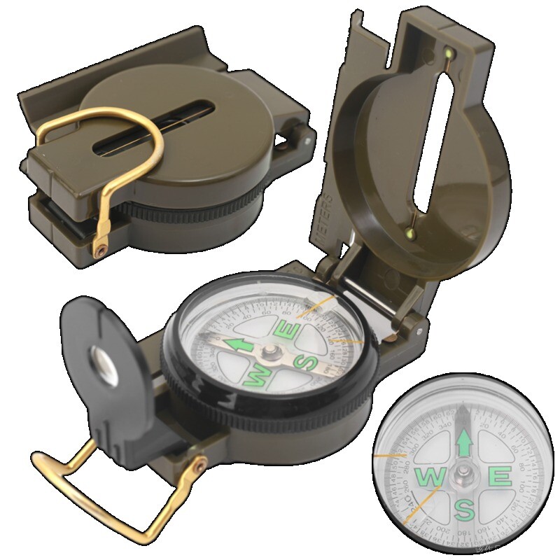 Vodootporni kompas visoke preciznosti Vanjski uređaj Sport Planinarenje Planinarenje Profesionalna vojska Vojni alat za usmjeravanje
