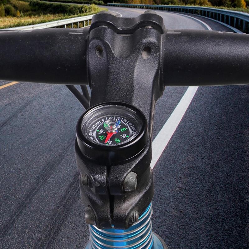 Kompas za biciklističke slušalice Prijenosni biciklistički kompas Kompas za biciklističke slušalice Profesionalni mali višenamjenski kompas za preživljavanje