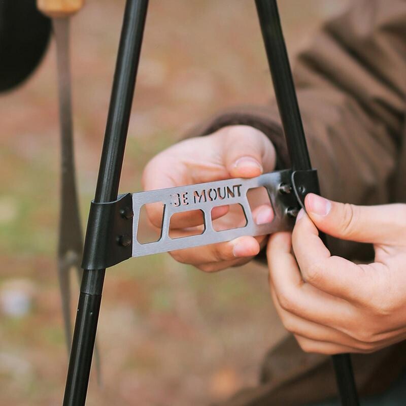 Trokut za kampiranje Stalak za pohranu Uređaj za vješanje Bočna kopča Prijenosno pojačanje Trokut za piknik Polica Bočne kopče za kampiranje
