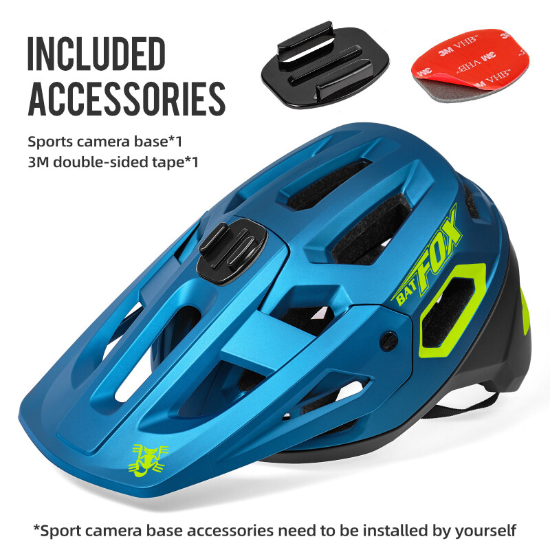 BATFOX Cycling Helmet Road MTB Helmet Cycling Safety Cap Racing Equipment Sports Security Ανδρικά κράνη ποδηλάτου ενσωματωμένα