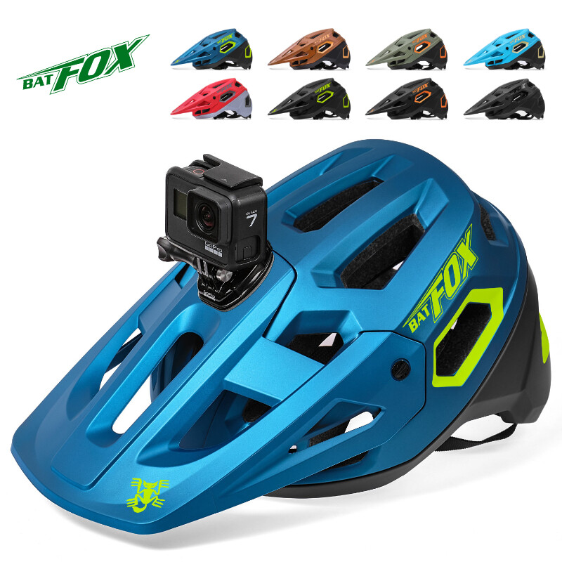 BATFOX Cycling Helmet Road MTB Helmet Cycling Safety Cap Racing Equipment Sports Security Ανδρικά κράνη ποδηλάτου ενσωματωμένα