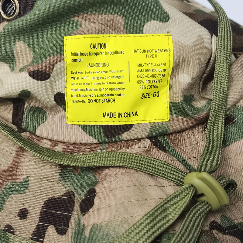 Καμουφλάζ Boonie Καπέλο Φαρδύ γείσο Ανδρικό γυναικείο καπέλο ηλίου Πεζοπορία σε εξωτερικό χώρο Ψάρεμα Κυνήγι Αθλητικά καπέλα Πτυσσόμενο μαλακό καπέλο