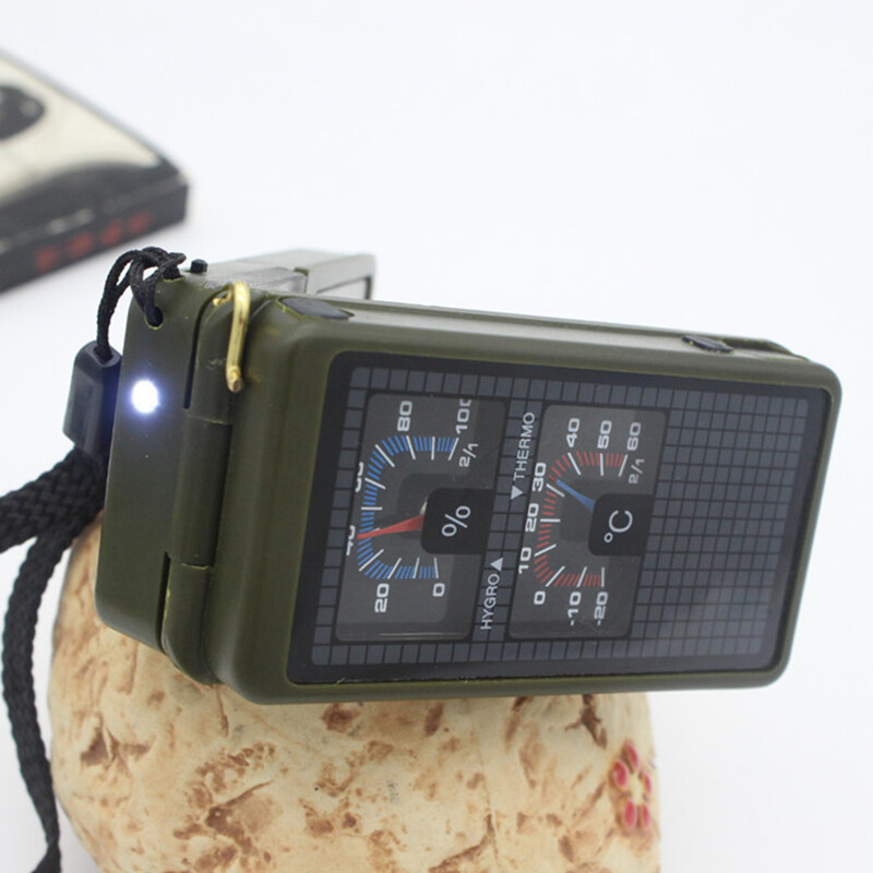 Vandeniui atsparus kompasas lauko įtaisas, sporto goniometras, stovyklavimas, žygiai, alpinizmas, prekės ženklas, profesionalus karinis armijos metalinis taikiklis