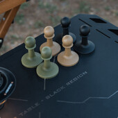 ShineTrip Camping Canopy Potporni stup Kapa za zaštitu od munje Set od 4 izolirane plastične sigurnosne kape otporne na grmljavinu