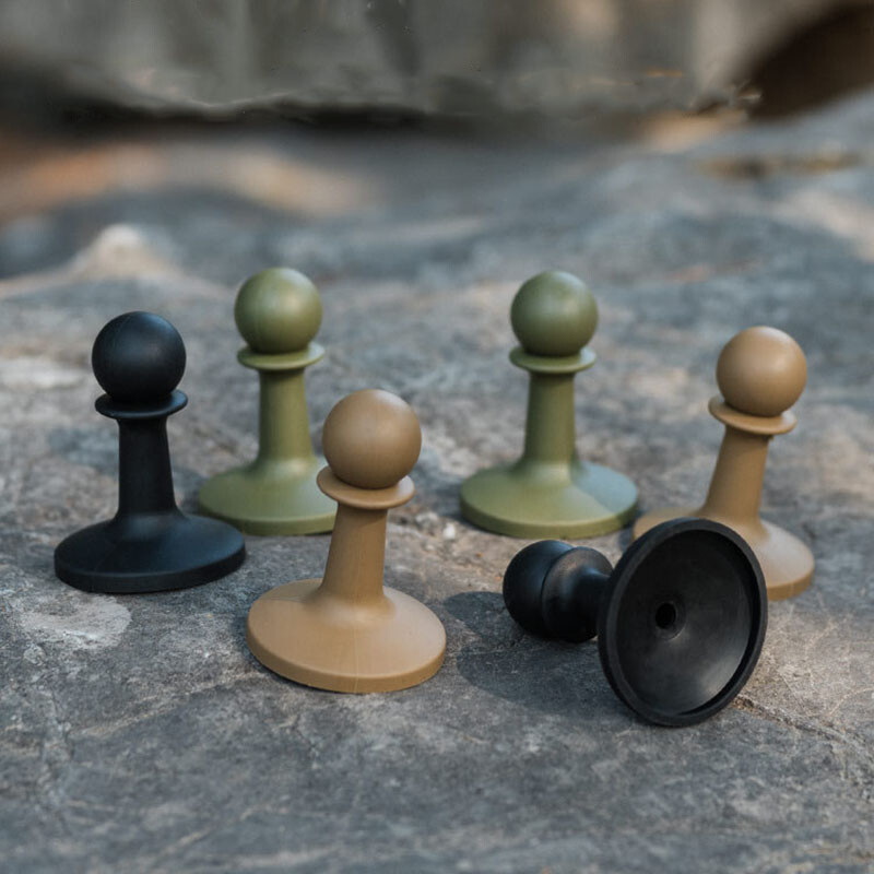 ShineTrip Camping Canopy Potporni stup Kapa za zaštitu od munje Set od 4 izolirane plastične sigurnosne kape otporne na grmljavinu