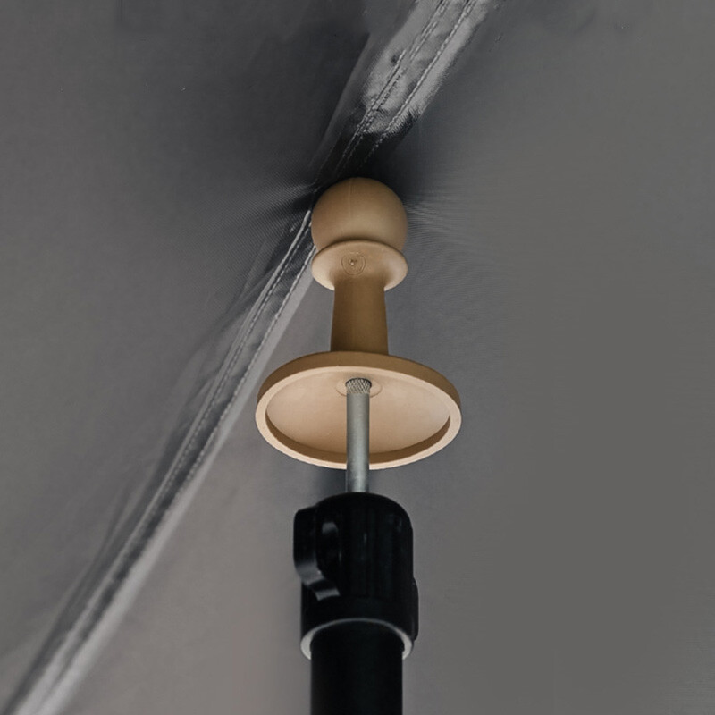 ShineTrip Camping Canopy Potporni stup Kapa za zaštitu od munje Set od 4 izolirane plastične sigurnosne kape otporne na grmljavinu