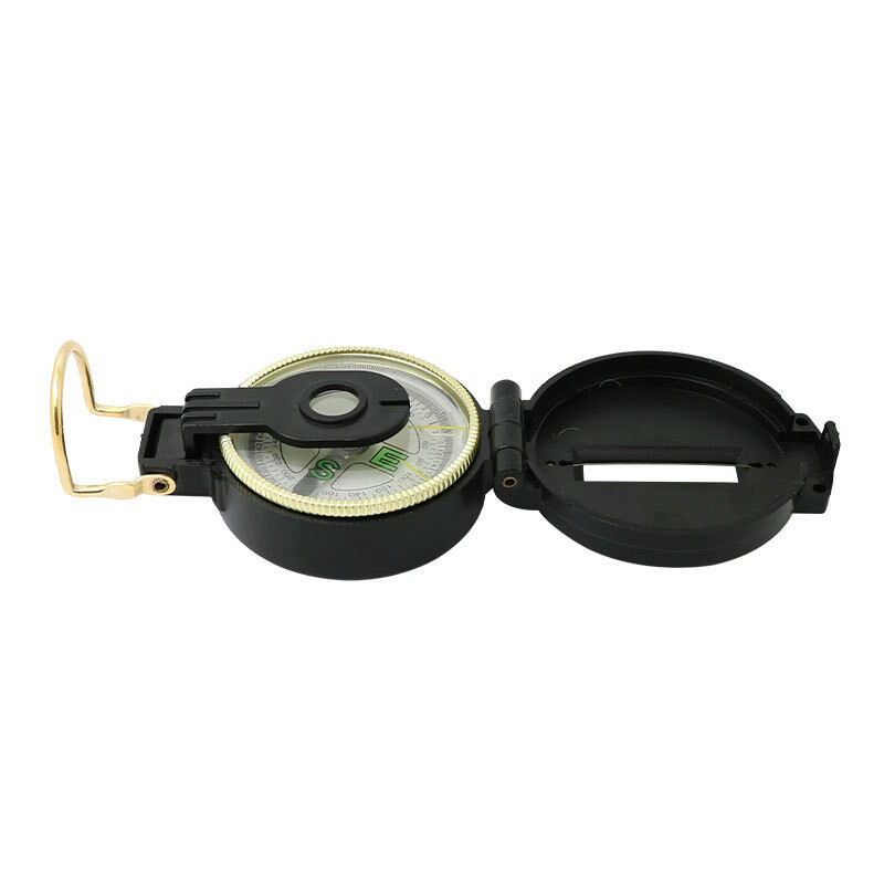 Vodotesný vysoko presný kompas, outdoorový gadget, športový, turistický, horolezecký, profesionálny, kempingový, túrny, kovový mieridlo