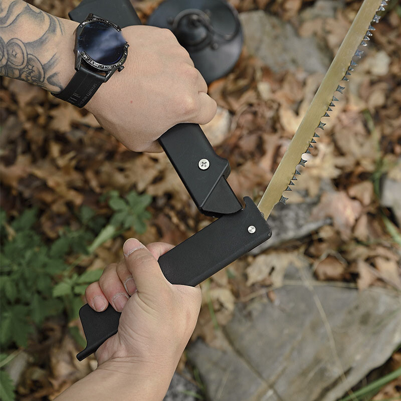 ShineTrip Vanjsko kampiranje Prijenosna ručna sklopiva pila za sječu artefakta Višenamjenska ručna pila za kampiranje od aluminijske legure