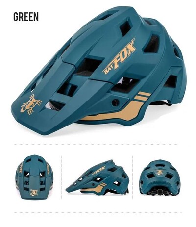 Ποδηλατικό κράνος BATFOX MTB DH Ultralight Road Bike Mountain Bicycle Ποδήλατο με ενσωματωμένο κράνος Ανδρικά Γυναικεία Ultralight Moto Cross
