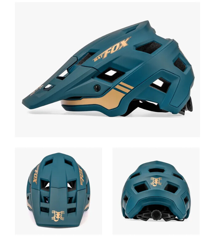 Ποδηλατικό κράνος BATFOX MTB DH Ultralight Road Bike Mountain Bicycle Ποδήλατο με ενσωματωμένο κράνος Ανδρικά Γυναικεία Ultralight Moto Cross