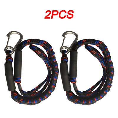 2/1PCS Dock Lines Elastic Marine Rope Bungee Shock Δεσμάκια για καγιάκ Watercraft Jet Ski Pontoon Canoe Power Boat