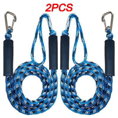 2/1PCS Dock Lines Elastic Marine Rope Bungee Shock Δεσμάκια για καγιάκ Watercraft Jet Ski Pontoon Canoe Power Boat
