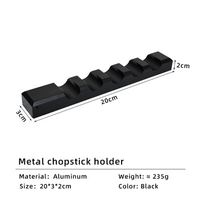 Metalni držač za štapiće za kampiranje, novi metalni stalak za štapiće, aluminijski držač za žlicu, spremište za vilicu za nož