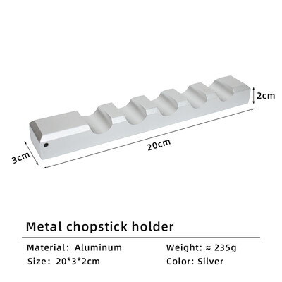 Metalni držač za štapiće za kampiranje, novi metalni stalak za štapiće, aluminijski držač za žlicu, spremište za vilicu za nož