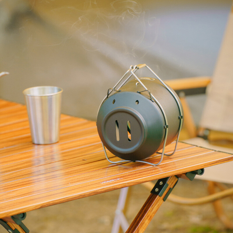 HOMFUL Vanjska kutija za zavojnicu protiv komaraca, ribolov, kampiranje, vatrootporna protiv komaraca, protiv opekotina, držač zavojnice za komarce, držač za vješanje