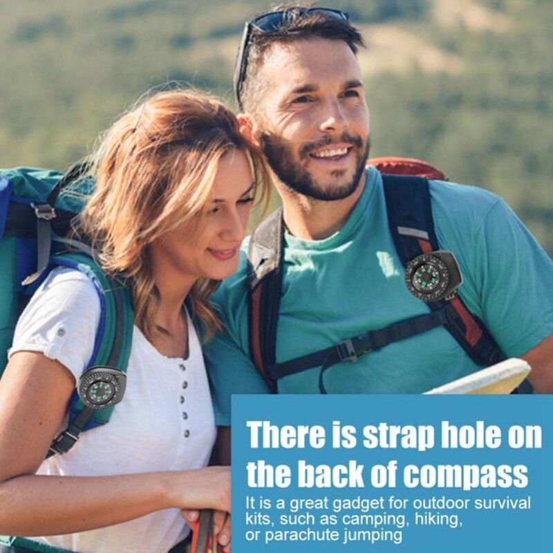 Prijenosni remen za sat s kompasom za paracord narukvicu za preživljavanje mini navigacijski sat s kompasom za vanjsko planinarenje, kampiranje