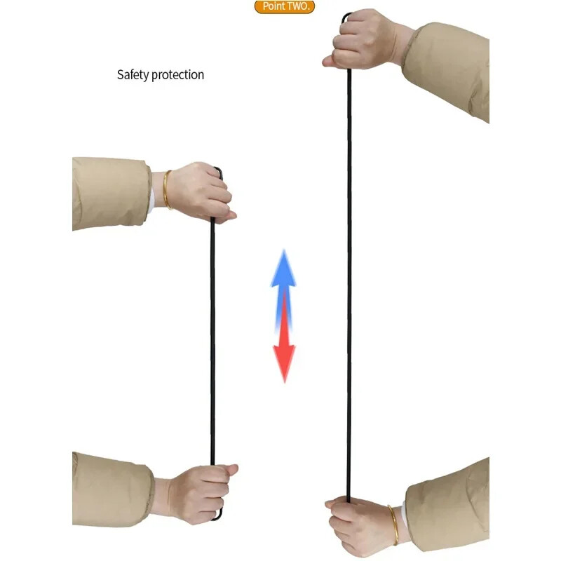 Bungee kabel za teške uvjete, elastična traka za vezivanje, karabineri, kuke, kajak, biciklizam, užad za pakiranje prtljage, dodaci za kampiranje na otvorenom