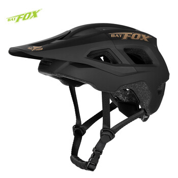 BATFOX Велосипедна каска mtb каска за планинско колоездене Men Women matte road Visor bike Mtb helmet fox casco bicicletas hombre