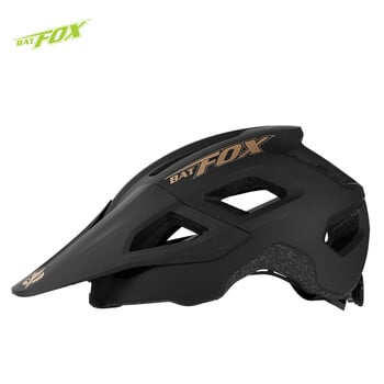 BATFOX Велосипедна каска mtb каска за планинско колоездене Men Women matte road Visor bike Mtb helmet fox casco bicicletas hombre