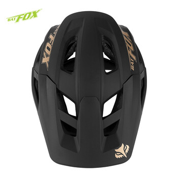 BATFOX Велосипедна каска mtb каска за планинско колоездене Men Women matte road Visor bike Mtb helmet fox casco bicicletas hombre