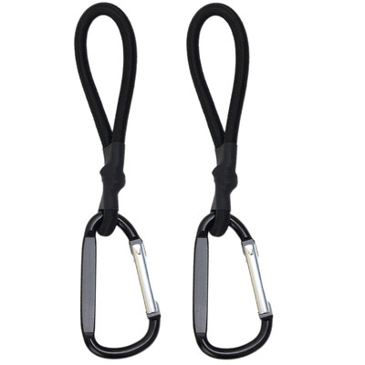 1/2 τεμ. κορδόνι βαρέως τύπου bungee ελαστικό ιμάντα γραβάτα κορδόνι καραμπίνερ άγκιστρα καγιάκ ποδηλασίας αποσκευών συσκευασίας σχοινιά αξεσουάρ κάμπινγκ