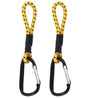 1/2 τεμ. κορδόνι βαρέως τύπου bungee ελαστικό ιμάντα γραβάτα κορδόνι καραμπίνερ άγκιστρα καγιάκ ποδηλασίας αποσκευών συσκευασίας σχοινιά αξεσουάρ κάμπινγκ