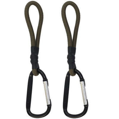 1/2 τεμ. κορδόνι βαρέως τύπου bungee ελαστικό ιμάντα γραβάτα κορδόνι καραμπίνερ άγκιστρα καγιάκ ποδηλασίας αποσκευών συσκευασίας σχοινιά αξεσουάρ κάμπινγκ