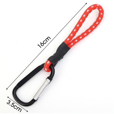 1/2 τεμ. κορδόνι βαρέως τύπου bungee ελαστικό ιμάντα γραβάτα κορδόνι καραμπίνερ άγκιστρα καγιάκ ποδηλασίας αποσκευών συσκευασίας σχοινιά αξεσουάρ κάμπινγκ