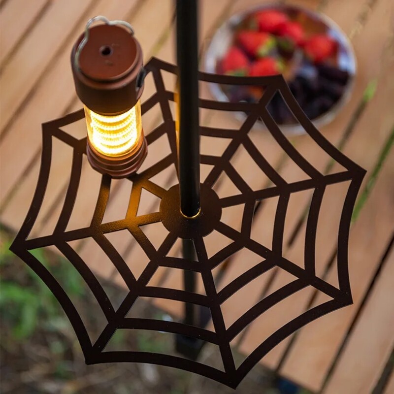 Držač zdjele za kampiranje Lanterna Vješalica Prijenosna višenamjenska posuda za zdjelu Spremište šalice za vodu Stalak za pohranu pribora za jelo Svjetlo Nosač svjetiljke