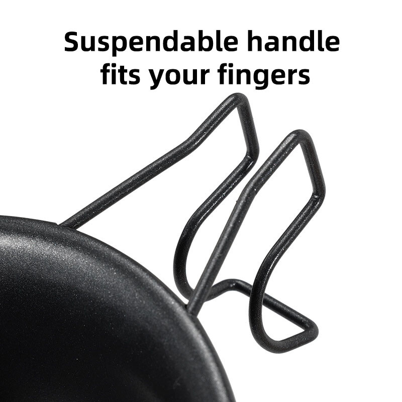 Blackdog zdjela za šerpu na otvorenom, zdjela za kampiranje, prijenosni kamp, piknik, roštilj, pribor za jelo od nehrđajućeg čelika