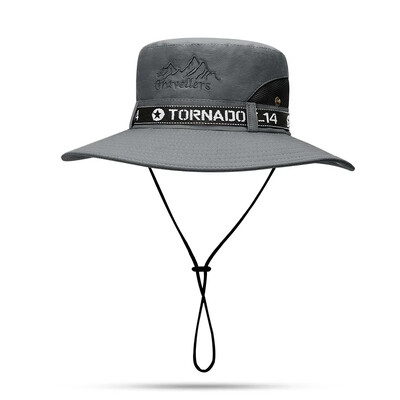 Ανδρικό καπέλο καλοκαιρινού κάδου Γυναικείο καπέλο εξωτερικού χώρου Προστασία από υπεριώδη ακτινοβολία Αναπνεύσιμο καπέλο πεζοπορίας πλατύ γείσο Αντηλιακό καπέλο παραλίας Καπέλο ψαρά