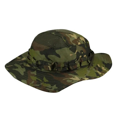 Καμουφλάζ Tactical Hats Mesh Bucket Multicam Αντηλιακό Καλοκαιρινό αναπνεύσιμο καπέλα Κυνήγι Πεζοπορία υπαίθριο ψαρά στην παραλία Sunhat