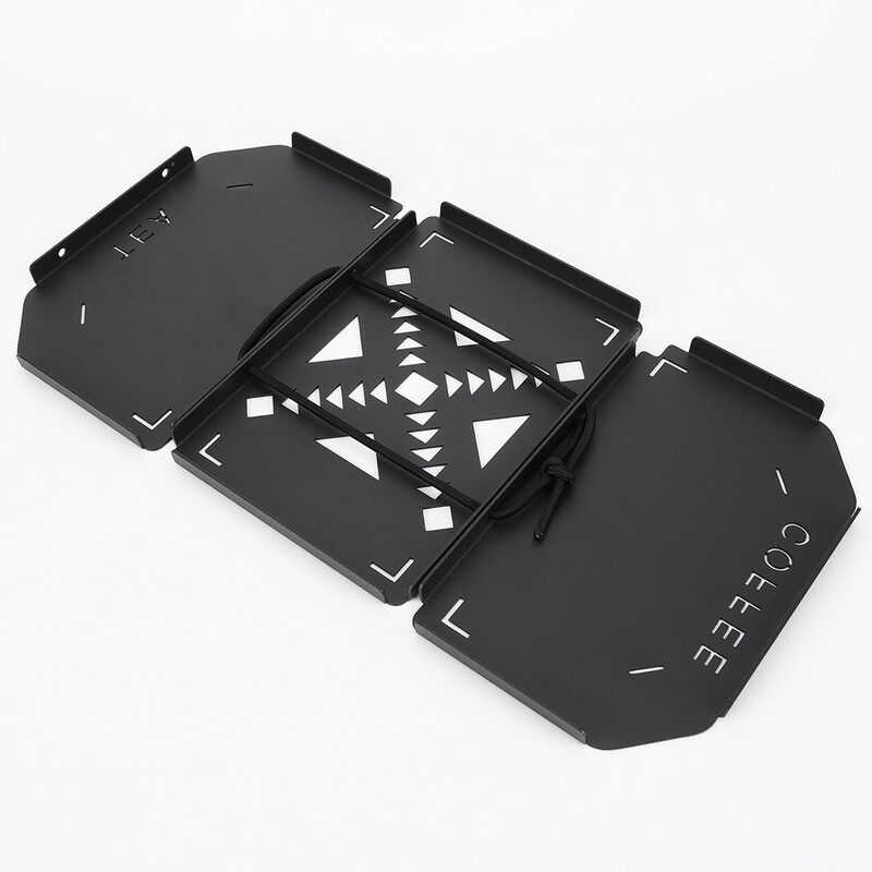 Placă de masă pliabilă pentru masă, aliaj de aluminiu, pentru cutie de prânz Stanley, echipament de camping de 9,4 l