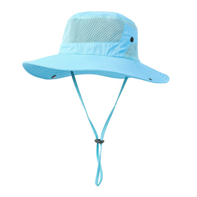 Καπέλο ηλίου για άνδρες Γυναικεία Φαρδύ γείσο Σαφάρι Καπέλα πεζοπορίας με προστασία από υπεριώδη ακτινοβολία Κάδος Boonie για ψάρεμα σε υπαίθρια αθλητική παραλία