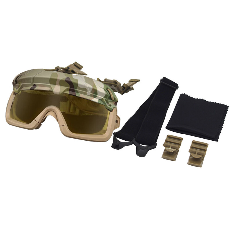 Γυαλιά κυνηγιού Airsoft Tactical Helmet Goggles for FAST MICH Wendy Series Helmets Accessories