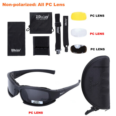 Fotokromatske sunčane naočale Polarizirane taktičke naočale Airsoft naočale s 4 leće Naočale za pucanje Motociklističke planinarske naočale