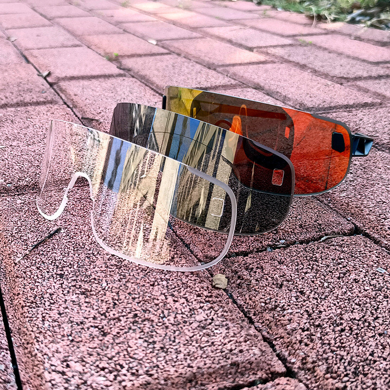 Ochelari de soare tactici Ochelari noi de ciclism Ochelari de soare colorați pentru sporturi în aer liber Ochelari de protecție împotriva vântului pentru fotografiere