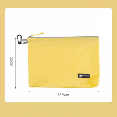 Vonkajšia prenosná ľahká vodotesná úložná taška, kempingová úložná taška na drobnosti, 20D silikónová potiahnutá tkanina