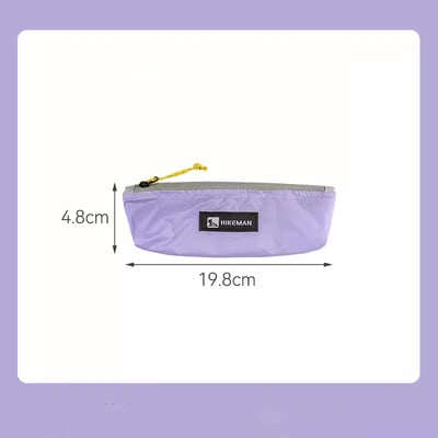 Vonkajšia prenosná ľahká vodotesná úložná taška, kempingová úložná taška na drobnosti, 20D silikónová potiahnutá tkanina