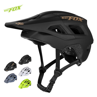 Cască de bicicletă BATFOX casco fox mtb cască de ciclism montan bărbați femei Cască de bicicletă integrală ultrauşoară casco bicicleta