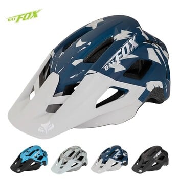 BATFOX 2024 Нова каска Колоездене Мъжка велосипедна каска MTB casco bicicleta Планински велосипед casco ciclismo Каска с подвижна периферия