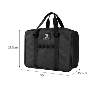 Εξωτερική σόμπα κασετών Τσάντα αποθήκευσης δοχείου αερίου Μεγάλης χωρητικότητας Κάμπινγκ Τηγάνι ψησίματος Μαγειρικά σκεύη τσάντα αποθήκευσης Παχύ σακούλα κατά της σύγκρουσης