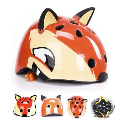Gyermek biztonsági kerékpáros sisakok nagy sűrűségű számítógépes rajzfilm korcsolyázás gyermek kerékpározás lovaglás gyerek sisakok síelő sisak