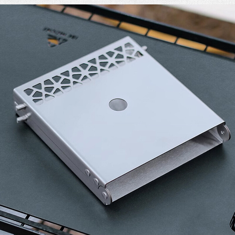 1 kom. Stol za kampiranje od nehrđajućeg čelika, sklopivi stol za kampiranje, piknik, višenamjenski pribor za kuhanje za piknik, vanjski alati